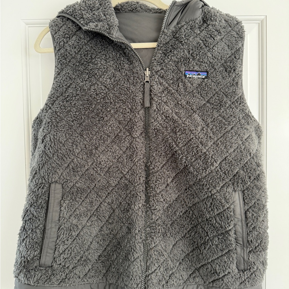Patagonia Gray Fleece Vest